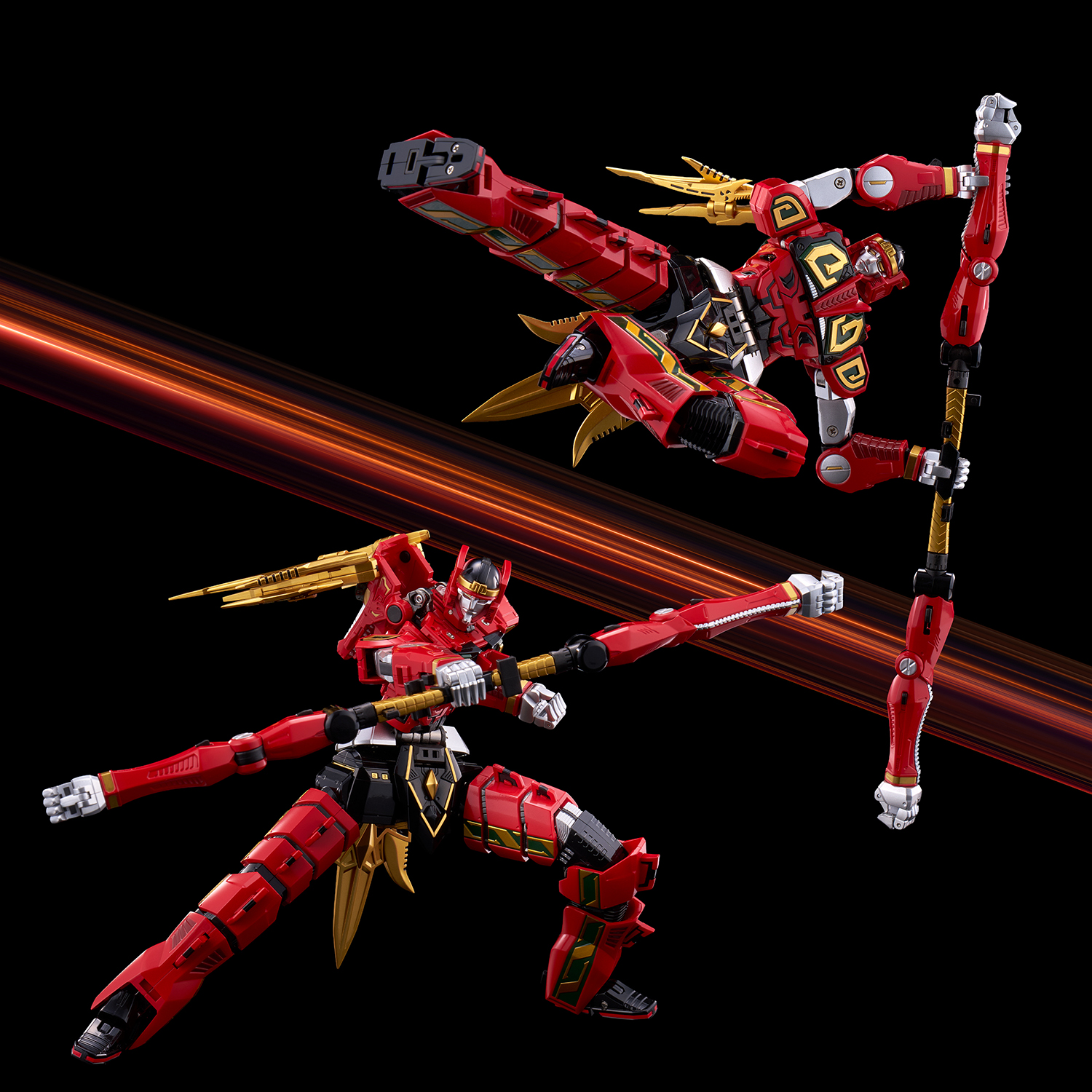 [GO! KARA KURI Combine] Thunder Megazord